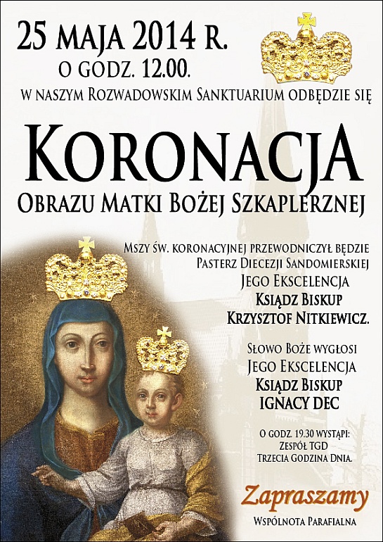 koronacja - plakat