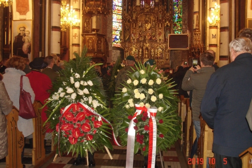 uroczystości pogrzebowe kpt. Tadeusza Gajdy