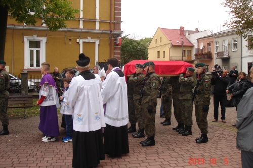 uroczystoci pogrzebowe kpt. Tadeusza Gajdy