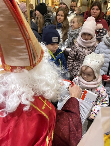 Spotkanie w. Mikoaja z dziemi